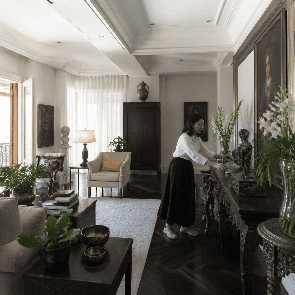 Eurasian Interior Design The Art of Layering Asian Antiques With European Elements to Create Rich Visually Distinctive and Timeless Spaces